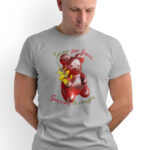 Camisetas de diseño exclusivo "Toxiño por fuera, gominola de corazón".