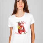 Camisetas de diseño exclusivo "Toxiño por fuera, gominola de corazón".