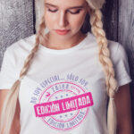 Camiseta personalizada con tu nombre "No soy especial, sólo soy, edición limitada"